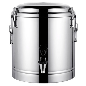 mosh 不锈钢保温桶50L带龙头 商用大容量奶茶桶密封桶汤桶工地保温桶