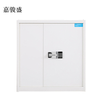 嘉骏盛保险柜铁皮资料柜矮柜办公室储物柜单节白色国宝锁900*420*900