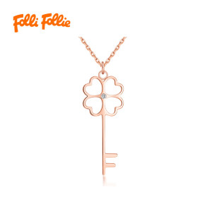 FOLLI FOLLIE 轻奢时尚潮流钥匙项链(3N20T022RC)