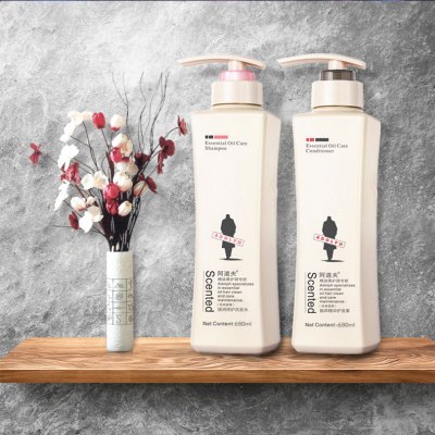 阿道夫 精油洗护大容量组合滋润修护680ml+植萃精华680ml+赠1中样6小样(NM)