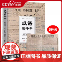 [央视网附赠国语四千年来变化潮流图]汉语四千年 写给大家的汉语知识普及读物 古代汉语研究读物说文解字书现代汉语演变历程