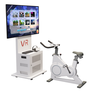 伍贰伍WEW-VRDC VR动感单车vr心理健康教育主题虚拟现实自行车体感游戏一体机