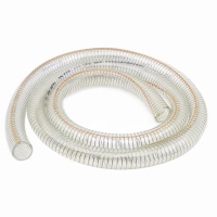 盛京联硕耐低温硅胶钢丝软管静电钢丝管内径32mm (1.2寸)壁厚4mm 防静电 米