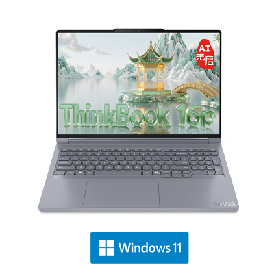 ThinkPad ThinkBook16P 2025 00CD 16英寸高性能笔记本电脑 定制 全新锐龙标压R9-8945HX 64G 2T RTX5060 2.5K 240HZ
