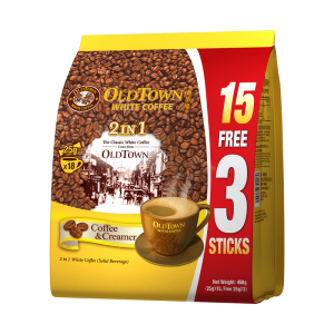 旧街场白咖啡二合一速溶咖啡18条[2026.04起到期]新老包装随机发货