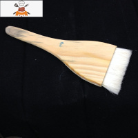 烘焙木柄毛刷子加厚食品级油刷厨房家用烧烤果酱蛋液小刷 敬平 3号毛刷(宽7.5cm)