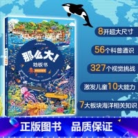 神奇的海洋 [正版]儿童专注力训练那么大地板书全套8册儿童绘本2-3-4-6-7岁幼儿思维逻辑训练书益智找不同迷宫书培养