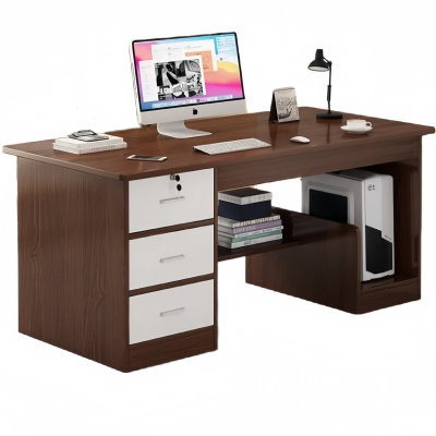 攸形职员桌1200*500*730mm张