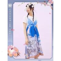 [2件2折价:59]美特斯邦威白蛇传雪纺连衣裙女夏季新款中长裙子