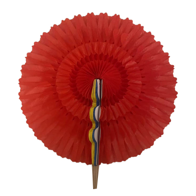 锦瑞星大型节日活动表演道具加厚手翻花球扇50-3色/个