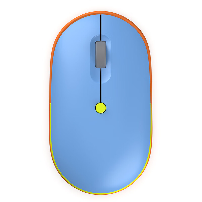 a豆无线鼠标二代 水色蓝-适用电脑办公 便携潮品 男女 多色可选