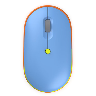 a豆无线鼠标二代 水色蓝-适用电脑办公 便携潮品 男女 多色可选