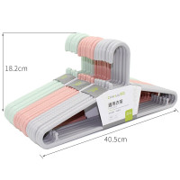 茶花 0701大衣架 晾衣架子 衣服架衣挂架晒衣架衣服撑子挂衣架 6支装