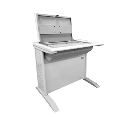 广亿隆办公桌钢制多功能电脑翻转桌定制色