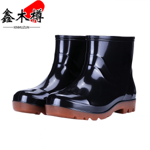 鑫木樽胶鞋低筒双