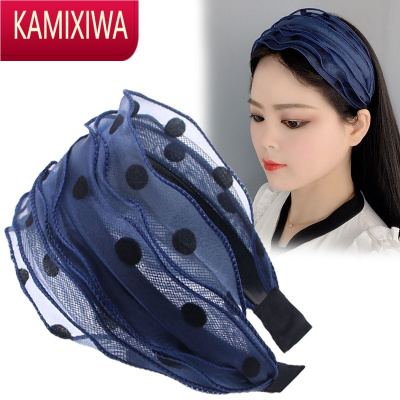 kamixiwa遮白发的发箍女头饰宽发卡遮盖器压网红2022年新款发带发夹