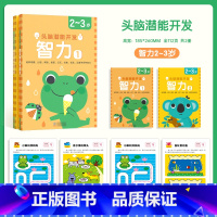 头脑潜能开发智力2-3岁(全2册) [正版]头脑潜能开发智力2-3到6岁教辅玩具书早教益智书早教幼儿童思维训练幼儿园宝宝