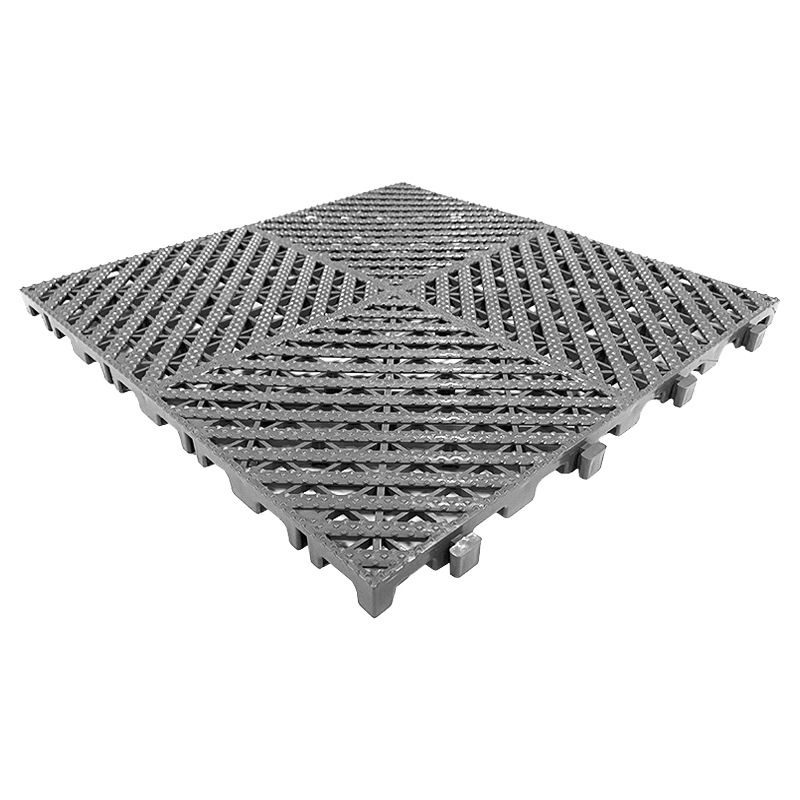臻远 ZY3121302地格栅塑料拼接地板垫网格垫板 灰色