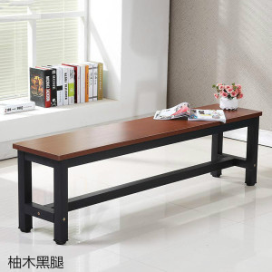 森美人简约长凳子餐桌板凳长条凳换鞋凳浴室更衣健身房休息矮凳坐凳定制