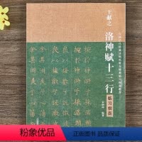 [正版]王献之洛神赋十三行临习指南 中国历代经典法帖毛笔与硬笔临习指南系列小楷 钢笔硬笔楷书名帖临写字帖 宋炳坤编 河