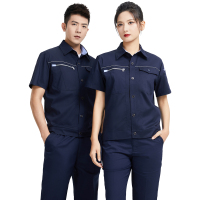 天鸣 竹纤维502#夏季短袖工作服 可定制 160-195 套