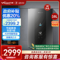 万和安睡洗 LS9PRO一级能效 燃气热水器16升零冷水 TSI增压瀑布浴 超一级能效 安睡洗2.0 LS9DPro