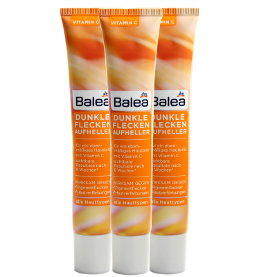 德国dm原装Balea芭乐雅袪斑精华淡斑精华乳面霜保湿补水淡化色斑晒斑提亮肤色均匀肤色提拉紧致50ml三支装