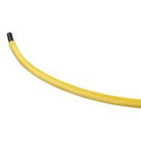 中锦科技 高压气管 PU双层阻燃气管耐高温防烫防火花软管焊接气管 Φ6*4mm黄色100米盘