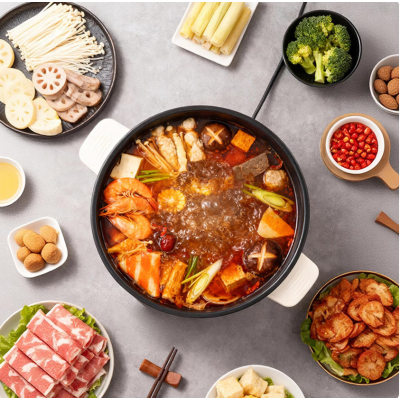 蓝宝 (BLAUPUNKT)电火锅 5升三档调节机械控温智能多功能安全省心 BP-HG5117