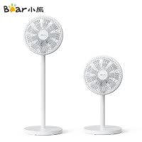小熊(Bear)电风扇 台地两用电风扇家用风扇节能低噪远送风落地扇办公室低噪风扇桌面台扇可拆洗 DFS-D40C3