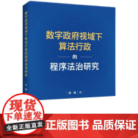 2024新书 数字政府视域下算法行政的程序法治研究 雷刚 著 知识产权出版社 9787513094528
