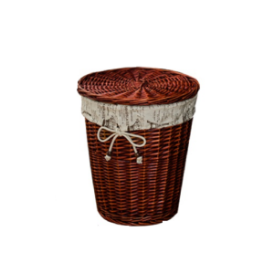 脏衣篮藤编有盖衣物脏衣服收纳筐洗衣篮收纳篮柳编脏衣篓编织筐子