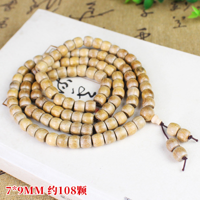 厂家直销巴布亚奶香沉香木手串108颗手链男女饰品个性鼓珠奶香味送女朋友老婆情人节七夕生日礼物