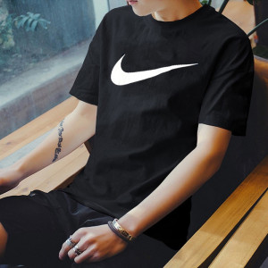 耐克(NIKE)短袖T恤男 2023夏季新款运动服休闲圆领半袖舒适透气短袖T恤 DC5095-100/白色/主图款 S