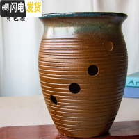 三维工匠多肉花盆透气多肉植物紫砂兰花庭院月季陶瓷特大陶罐法师花盆 ZSHP1959 特大花盆容器