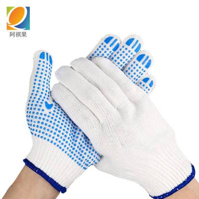 阿祺果 手套 点塑十针60g 双