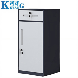 珂洋 文件柜矮柜 灰套白40*39*85cm 台