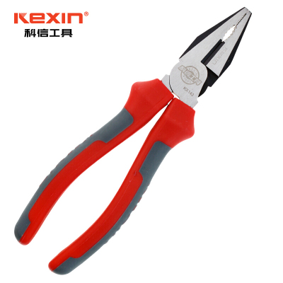 科信(KEXIN) 6英寸钢丝钳 克丝钳 工业级省力钳子老虎钳160mm KX141 1把
