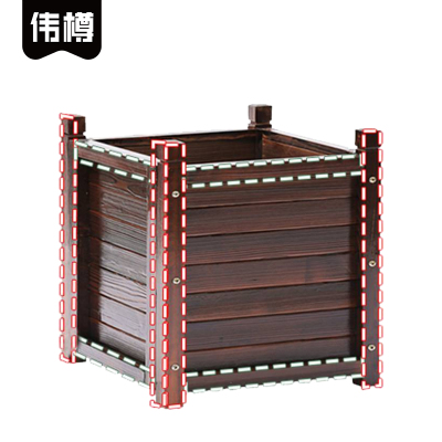 伟樽花箱50*50*50cm个