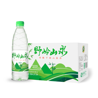 野岭山泉 矿泉水 550ml*12瓶