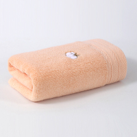 鲸轩 M615 110g 34*74cm 山沐优品潮流水纹 毛巾 (计价单位:条) 橙色