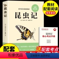 昆虫记 [正版]昆虫记法布尔原著完整版无删减 初中八年级上册必读课外书初二经典文学名著考点8年级上 下学期阅读书籍全套