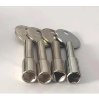 三五六角通用通开钥匙 50锁体27勾 内五角