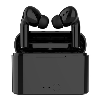 奥多金硅胶入耳蓝牙耳机无线运动跑步车载双耳耳麦适用于苹果华为OPPO小米VIVO等通用蓝牙耳机黑色