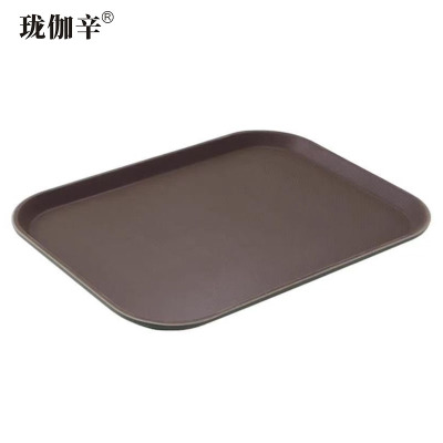 珑伽辛 钢化防滑托盘 方形40.5*30.5cm/个