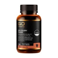 Go Healthy 西芹菜籽硬胶囊 16000mg 60粒 1瓶装 新西兰进口