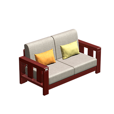 美沐芯品 实木沙发 (二人位)