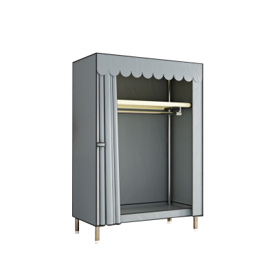 合祥源 钢架布艺衣柜 880*450*1700mm QX-YG05 单位:组