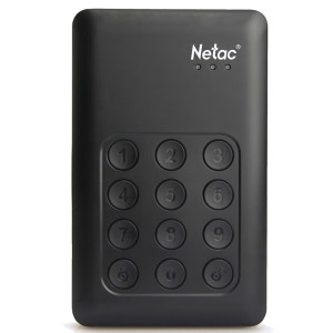 朗科(Netac) 移动硬盘 G732 2TB 安全系列 USB3.0 2.5英寸 黑色