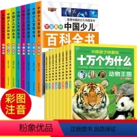 [全16册]十万个为什么+中国少儿百科全书 [正版]十万个为什么小学生注音版全套8册一二三四五年级小学6-8-12岁课外